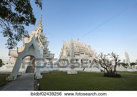 "Wat Rong Khun Temple or White Temple, a Buddhist-Hindu temple, Chiang Rai, northern Thailand, Thailand, Asia" View Large Photo Image Stock Photograph - "Wat Rong Khun Temple or White Temple, a Buddhist-Hindu temple, Chiang Rai, northern Thailand, Thailand, Asia". Fotosearch