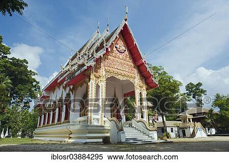 "Wat Samret Temple, Ko Samui, Surat Thani province, Thailand, Asia" View Large Photo Image Stock Photography - "Wat Samret Temple, Ko Samui, Surat Thani province, Thailand, Asia". Fotosearch