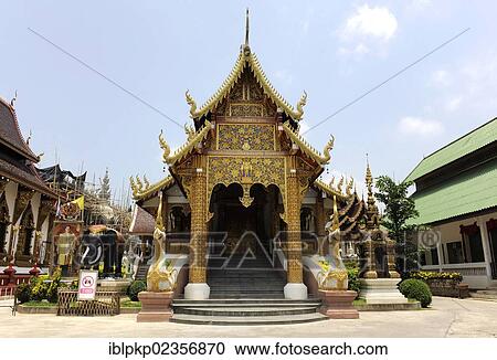 "Wat San Muang Ma Luang Temple in Chiang Mai, Thailand, Asia" View Large Photo Image Stock Image - "Wat San Muang Ma Luang Temple in Chiang Mai, Thailand, Asia". Fotosearch