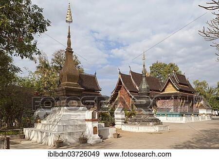 Stock Photo - "Wat Xieng Thong, Luang Prabang, Luang Prabang Province, Laos, Asia". Fotosearch