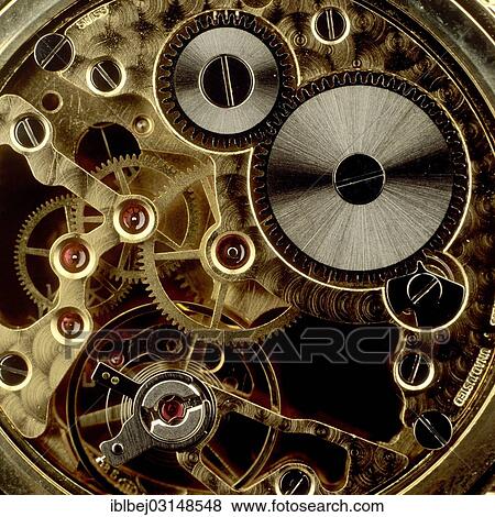 "Watch mechanism, close-up, France, Europe" View Large Photo Image Stock Photo - "Watch mechanism, close-up, France, Europe". Fotosearch