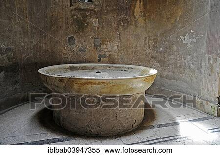 "Water basin, Terme del Foro therm, archaeological site, Pompeii, Naples, Campania, Italy, Europe" View Large Photo Image Stock Photography - "Water basin, Terme del Foro therm, archaeological site, Pompeii, Naples, Campania, Italy, Europe". Fotosearch