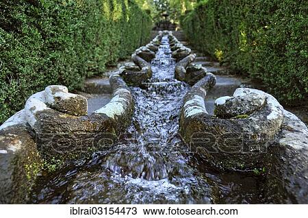 "Water chain or canal of shrimps, Catena d'Aqua o Cordonata del Gambero, garden of Villa Lante, Bagnaia, Lazio, Italy, Europe" View Large Photo Image Stock Image - "Water chain or canal of shrimps, Catena d'Aqua o Cordonata del Gambero, garden of Villa Lante, Bagnaia, Lazio, Italy, Europe". Fotosearch