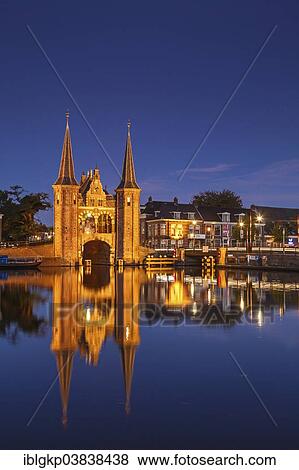 "Water Gate, a landmark of Sneek, built in 1613, Sneek, The Netherlands, Europe" View Large Photo Image Stock Photo - "Water Gate, a landmark of Sneek, built in 1613, Sneek, The Netherlands, Europe". Fotosearch