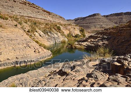 "Water in a guelta at Idaran Canyon, Iherir, Tassili n'Ajjer National Park, Algeria, Africa" View Large Photo Image Stock Photo - "Water in a guelta at Idaran Canyon, Iherir, Tassili n'Ajjer National Park, Algeria, Africa". Fotosearch