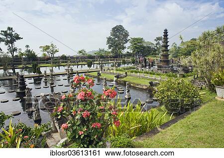 Stock Image - "Water Palace of Tirtagangga, Tirtagangga, Bali, Indonesia, Asia". Fotosearch