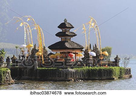 "Water temple, Lake Bratan, Bali, Indonesia, Asia" View Large Photo Image Stock Photo - "Water temple, Lake Bratan, Bali, Indonesia, Asia". Fotosearch