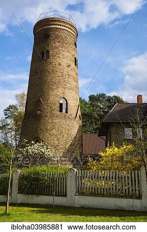 "Water tower in Bad Saarow, Brandenburg, Germany, Europe" View Large Photo Image Stock Image - "Water tower in Bad Saarow, Brandenburg, Germany, Europe". Fotosearch