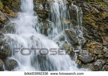 "Waterfall at Lake Zufrittsee in Martelltal valley, Province of South Tyrol, Italy, Europe" View Large Photo Image Stock Photograph - "Waterfall at Lake Zufrittsee in Martelltal valley, Province of South Tyrol, Italy, Europe". Fotosearch