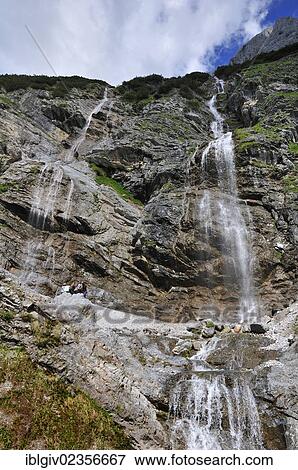"Waterfall, Hochkoenig massif, Muehlbach stream, Salzburg, Austria, Europe" View Large Photo Image Stock Photo - "Waterfall, Hochkoenig massif, Muehlbach stream, Salzburg, Austria, Europe". Fotosearch