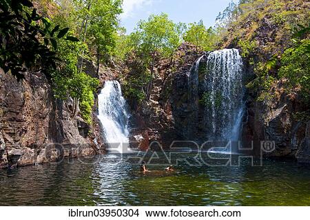 "Waterfall in the Litchfield National Park, Northern Territories, Australia, Oceania" View Large Photo Image Picture - "Waterfall in the Litchfield National Park, Northern Territories, Australia, Oceania". Fotosearch