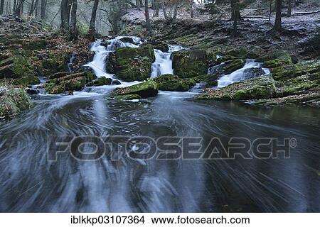 "Waterfall in the Selke River in autumn, Alexisbad, Saxony-Anhalt, Germany, Europe" View Large Photo Image Picture - "Waterfall in the Selke River in autumn, Alexisbad, Saxony-Anhalt, Germany, Europe". Fotosearch