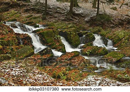 "Waterfall in the Selke River in autumn, Alexisbad, Saxony-Anhalt, Germany, Europe" View Large Photo Image Stock Image - "Waterfall in the Selke River in autumn, Alexisbad, Saxony-Anhalt, Germany, Europe". Fotosearch
