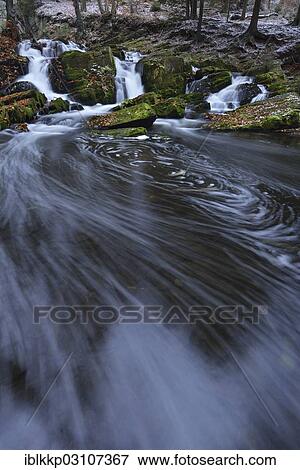 "Waterfall in the Selke River in autumn, Alexisbad, Saxony-Anhalt, Germany, Europe" View Large Photo Image Stock Photo - "Waterfall in the Selke River in autumn, Alexisbad, Saxony-Anhalt, Germany, Europe". Fotosearch