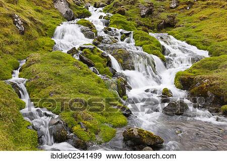 "Waterfall on the Faroe Islands, Denmark, Northern Europe, Europe" View Large Photo Image Stock Photo - "Waterfall on the Faroe Islands, Denmark, Northern Europe, Europe". Fotosearch
