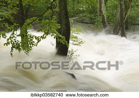 "Waterfall on the Selke River during a flood, torrential floods, Alexisbad, Saxony-Anhalt, Germany, Europe" View Large Photo Image Stock Image - "Waterfall on the Selke River during a flood, torrential floods, Alexisbad, Saxony-Anhalt, Germany, Europe". Fotosearch