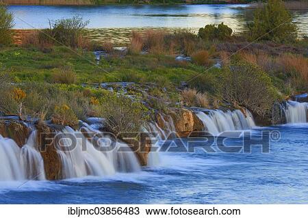 "Waterfalls, Ruidera Lagoons, Lagunas de Ruidera Natural Park, Campo de Montiel, Spain, Europe" View Large Photo Image Stock Image - "Waterfalls, Ruidera Lagoons, Lagunas de Ruidera Natural Park, Campo de Montiel, Spain, Europe". Fotosearch
