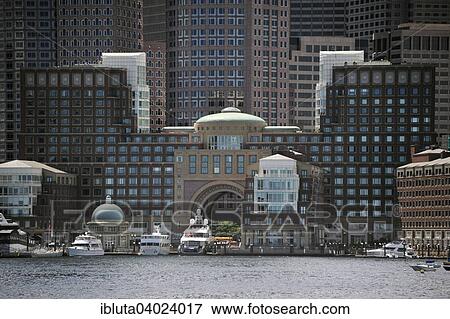 "Waterfront Boston, Boston, Massachusetts, United States, North America" View Large Photo Image Stock Photo - "Waterfront Boston, Boston, Massachusetts, United States, North America". Fotosearch