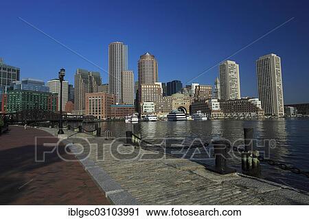 "Waterfront, City of Boston, Massachusetts, New England, USA, Boston, Massachusetts, United States, North America" View Large Photo Image Stock Image - "Waterfront, City of Boston, Massachusetts, New England, USA, Boston, Massachusetts, United States, North America". Fotosearch