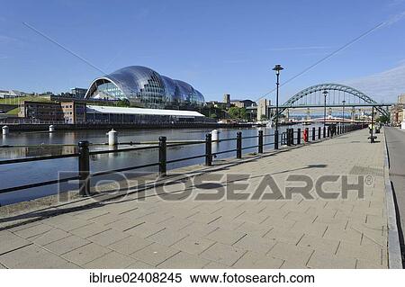 "Waterfront, Millennium Bridge, The Sage concert hall, Newcastle upon Tyne, England, United Kingdom, Europe" View Large Photo Image Stock Photography - "Waterfront, Millennium Bridge, The Sage concert hall, Newcastle upon Tyne, England, United Kingdom, Europe". Fotosearch