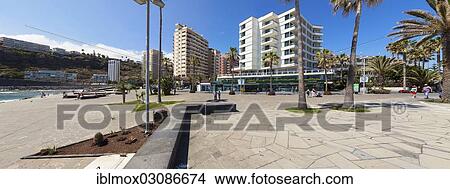 "Waterfront promenade, Puerto de la Cruz, San Telmo, Puerto De La Cruz, Tenerife, Canary Islands, Spain, Europe" View Large Photo Image Picture - "Waterfront promenade, Puerto de la Cruz, San Telmo, Puerto De La Cruz, Tenerife, Canary Islands, Spain, Europe". Fotosearch