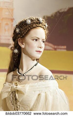 "Wax figure of Empress Sisi or Empress Elisabeth of Austria, Queen of Hungary, Madame Tussauds Museum, Vienna, Austria, Europe" View Large Photo Image Stock Image - "Wax figure of Empress Sisi or Empress Elisabeth of Austria, Queen of Hungary, Madame Tussauds Museum, Vienna, Austria, Europe". Fotosearch