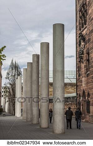 "Way of Human Rights, 27 round pillars made of white concrete each engraved with one article of the Universal Declaration of Human Rights in different languages, Kartaeusergasse street, Nuremberg, Middle Franconia, Bavaria, Germany, Europe" View Large Photo Image Picture - "Way of Human Rights, 27 round pillars made of white concrete each engraved with one article of the Universal Declaration of Human Rights in different languages, Kartaeusergasse street, Nuremberg, Middle Franconia, Bavaria, Germany, Europe". Fotosearch