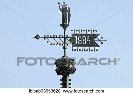 Stock Photo - "Weather vane on Cologne Cathedral, Cologne, Rhineland, North Rhine-Westphalia, Germany, Europe". Fotosearch