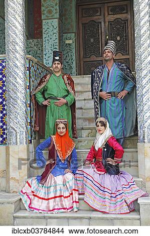 "Wedding couples wearing traditional costume, Golestan Palace, UNESCO World Cultural Heritage Site, Tehran, Tehran province, Persia, Iran, Asia" View Large Photo Image Picture - "Wedding couples wearing traditional costume, Golestan Palace, UNESCO World Cultural Heritage Site, Tehran, Tehran province, Persia, Iran, Asia". Fotosearch