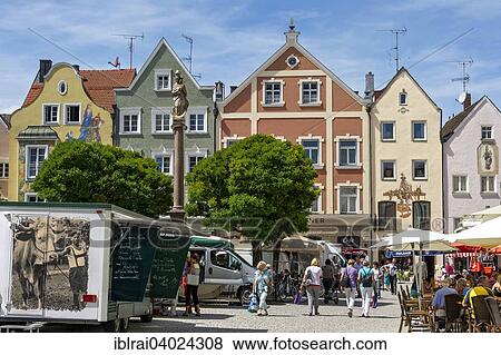 "Weekly market market, Marian column, Marienplatz, Weilheim, Upper Bavaria, Bavaria, Germany, Europe" View Large Photo Image Stock Photo - "Weekly market market, Marian column, Marienplatz, Weilheim, Upper Bavaria, Bavaria, Germany, Europe". Fotosearch