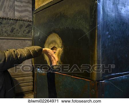 "Weeping or sweating pillar which, according to legend, fulfills a wish after an entire revolution of the hand, Hagia Sophia, Ayasofya, interior view, UNESCO World Heritage Site, Istanbul, Turkey, Europe, Asia" View Large Photo Image Stock Image - "Weeping or sweating pillar which, according to legend, fulfills a wish after an entire revolution of the hand, Hagia Sophia, Ayasofya, interior view, UNESCO World Heritage Site, Istanbul, Turkey, Europe, Asia". Fotosearch