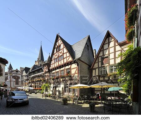 "Weinhaus Altes Haus tavern, Am Markt, Bacharach, UNESCO World Heritage Site, Rhineland-Palatinate, Germany, Europe" View Large Photo Image Stock Photo - "Weinhaus Altes Haus tavern, Am Markt, Bacharach, UNESCO World Heritage Site, Rhineland-Palatinate, Germany, Europe". Fotosearch