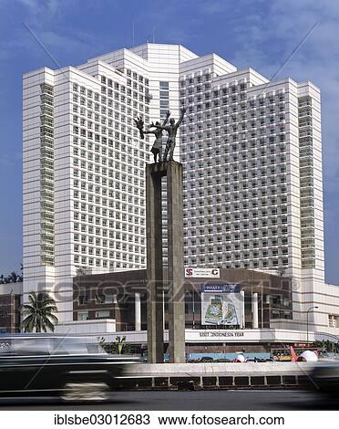 "Welcome Momument, waving pair in front of the Grand Hyatt Hotel, Jakarta, Indonesia, Asia, Jakarta, Java, Indonesia, Asia" View Large Photo Image Stock Image - "Welcome Momument, waving pair in front of the Grand Hyatt Hotel, Jakarta, Indonesia, Asia, Jakarta, Java, Indonesia, Asia". Fotosearch