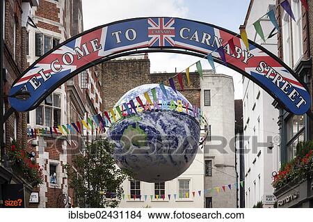 "Welcome to Carnaby Street sign, globe, London, England, United Kingdom, Europe" View Large Photo Image Picture - "Welcome to Carnaby Street sign, globe, London, England, United Kingdom, Europe". Fotosearch