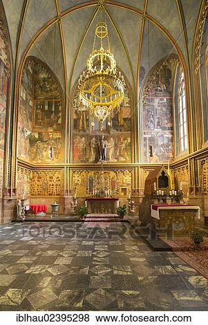 Stock Photo - "Wenceslas Chapel, St. Vitus Cathedral, Prague Castle, Prague, Czech Republic, Europe". Fotosearch