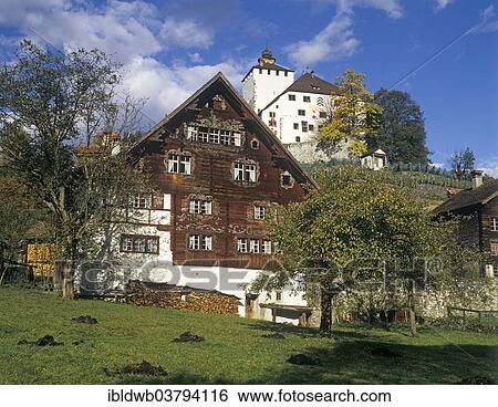 "Werdenberg with Schloss Werdenberg Castle, Canton of St. Gallen, Switzerland, Europe" View Large Photo Image Stock Photograph - "Werdenberg with Schloss Werdenberg Castle, Canton of St. Gallen, Switzerland, Europe". Fotosearch