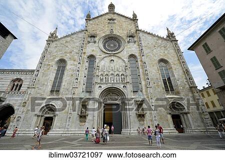 "West facade of Como Cathedral, Cathedral of Santa Maria Maggiore, Como, Lombardy, Italy, Europe" View Large Photo Image Stock Photo - "West facade of Como Cathedral, Cathedral of Santa Maria Maggiore, Como, Lombardy, Italy, Europe". Fotosearch