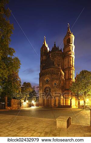 "West facade of the Romanesque Worms Cathedral, Worms, Rhineland-Palatinate, Germany, Europe" View Large Photo Image Stock Photo - "West facade of the Romanesque Worms Cathedral, Worms, Rhineland-Palatinate, Germany, Europe". Fotosearch