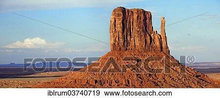 "West Mitten Butte in Monument Valley, Monument Valley, Navajo Tribal Park, Arizona, United States, North America" View Large Photo Image Stock Photo - "West Mitten Butte in Monument Valley, Monument Valley, Navajo Tribal Park, Arizona, United States, North America". Fotosearch