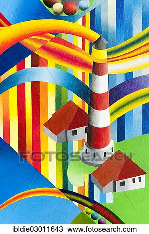 "Westerheversand Lighthouse, St. Peter-Ording, acrylic painting, artist Gerhard Kraus, Kriftel, North Frisia, Schleswig-Holstein, Germany, Europe" View Large Photo Image Stock Image - "Westerheversand Lighthouse, St. Peter-Ording, acrylic painting, artist Gerhard Kraus, Kriftel, North Frisia, Schleswig-Holstein, Germany, Europe". Fotosearch
