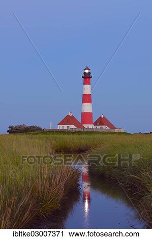 "Westerheversand Lighthouse, Westerhever, Eiderstedt, North Frisia, Schleswig-Holstein, Germany, Europe" View Large Photo Image Stock Image - "Westerheversand Lighthouse, Westerhever, Eiderstedt, North Frisia, Schleswig-Holstein, Germany, Europe". Fotosearch