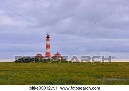 "Westerheversand lighthouse, Westerhever, Eiderstedt, North Frisia, Schleswig-Holstein, Germany, Europe" View Large Photo Image Stock Image - "Westerheversand lighthouse, Westerhever, Eiderstedt, North Frisia, Schleswig-Holstein, Germany, Europe". Fotosearch