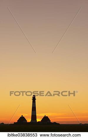 "Westerheversand Lighthouse, Westerhever, Eiderstedt, North Frisia, Schleswig-Holstein, Germany, Europe" View Large Photo Image Stock Image - "Westerheversand Lighthouse, Westerhever, Eiderstedt, North Frisia, Schleswig-Holstein, Germany, Europe". Fotosearch