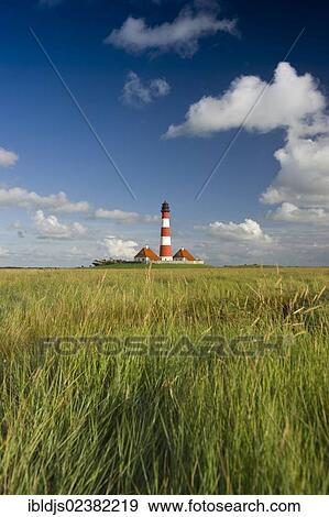 "Westerheversand lighthouse, Westerhever, Eiderstedt, North Frisia, Schleswig-Holstein, Germany, Europe" View Large Photo Image Stock Photo - "Westerheversand lighthouse, Westerhever, Eiderstedt, North Frisia, Schleswig-Holstein, Germany, Europe". Fotosearch