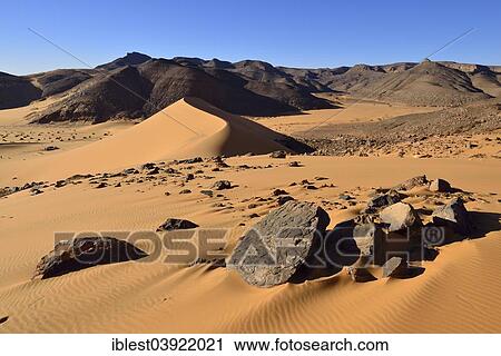 "Western escarpment of Tadrart plateau, Tassili N'Ajjer National Park, Unesco World Heritage Site, Sahara desert, Algeria, Africa" View Large Photo Image Stock Image - "Western escarpment of Tadrart plateau, Tassili N'Ajjer National Park, Unesco World Heritage Site, Sahara desert, Algeria, Africa". Fotosearch