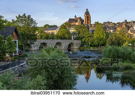 "Wetzlar Cathedral, Old Lahn Bridge, Lahn river, old town, Wetzlar, Hesse, Germany, Europe" View Large Photo Image Stock Image - "Wetzlar Cathedral, Old Lahn Bridge, Lahn river, old town, Wetzlar, Hesse, Germany, Europe". Fotosearch