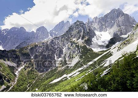 "Wilder Kaiser Mountains, Kaisergebirge, near Ellmau, Tyrol, Austria, Europe" View Large Photo Image Stock Image - "Wilder Kaiser Mountains, Kaisergebirge, near Ellmau, Tyrol, Austria, Europe". Fotosearch