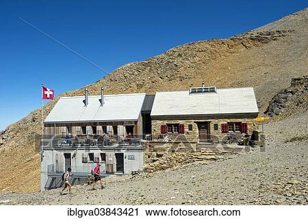 "Wildstrubel Hut of the Swiss Alpine Club SAC, Bernese Alps, Canton of Bern, Switzerland, Europe" View Large Photo Image Stock Image - "Wildstrubel Hut of the Swiss Alpine Club SAC, Bernese Alps, Canton of Bern, Switzerland, Europe". Fotosearch