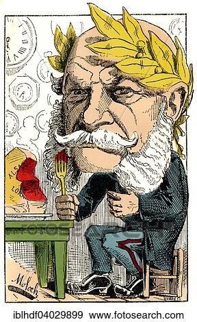 "Wilhelm I or William I, from the House of Hohenzollern, king of Prussia and first German emperor, political caricature, 1882, by Alphonse Hector Colomb pseudonym B. Moloch, a French caricaturist" View Large Photo Image Stock Photo - "Wilhelm I or William I, from the House of Hohenzollern, king of Prussia and first German emperor, political caricature, 1882, by Alphonse Hector Colomb pseudonym B. Moloch, a French caricaturist". Fotosearch