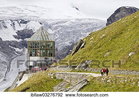 Stock Image - "Wilhelm Swarovski Observatory, Grossglockner, Hohe Tauern National Park, Tyrol, Austria, Europe". Fotosearch